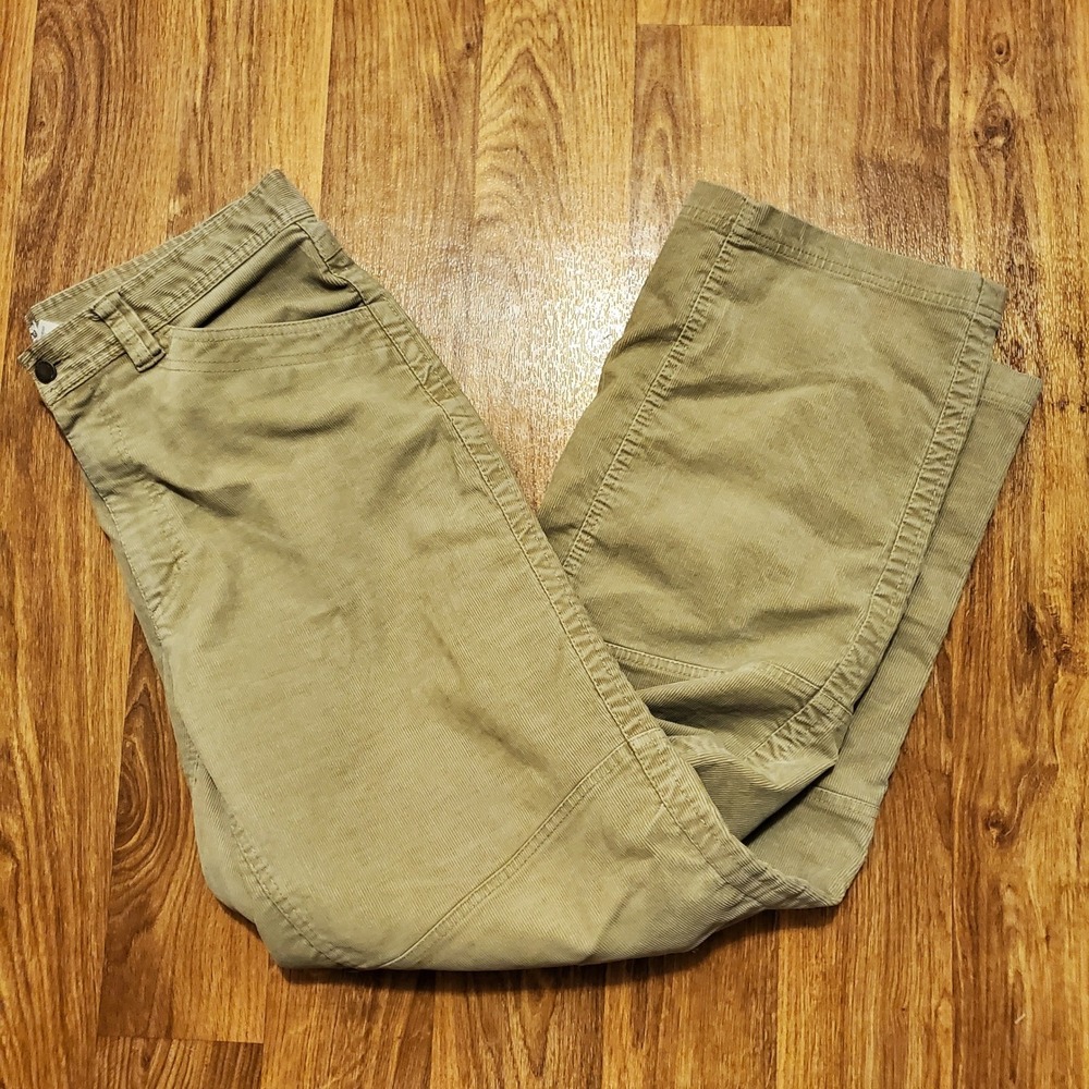 Vintage‎ Columbia Sportswear Corduroy Pants Men 36 Khaki Titanium Outdoors